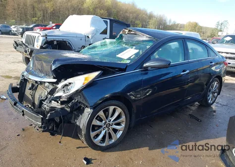2013 Hyundai Sonata Se z USA, uszkodzony, nr VIN 5NPEC4AC2DH593057